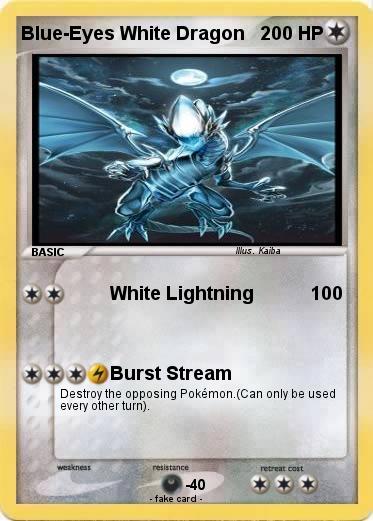 Pokemon Blue-Eyes White Dragon