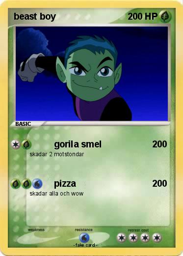 Pokemon beast boy