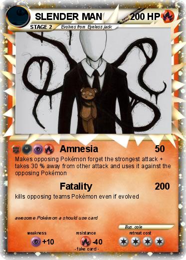 Pokemon SLENDER MAN