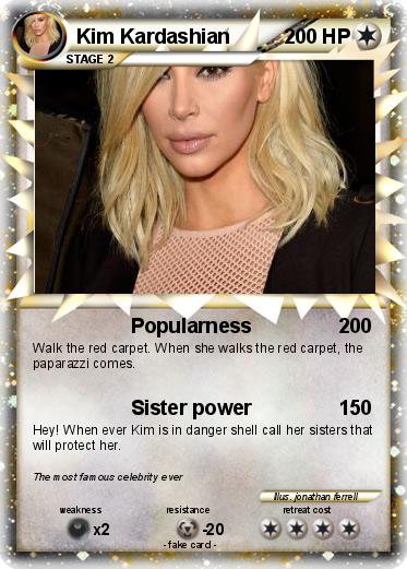 Pokemon Kim Kardashian