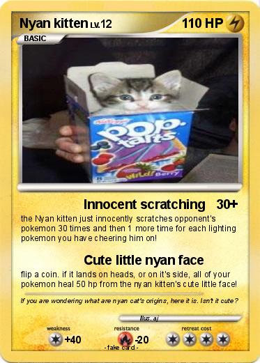 Pokemon Nyan kitten