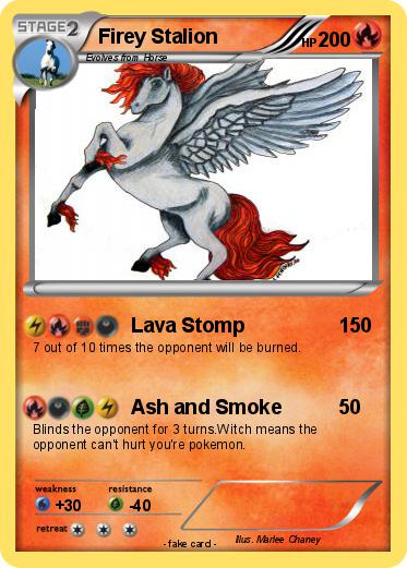Pokemon Firey Stalion