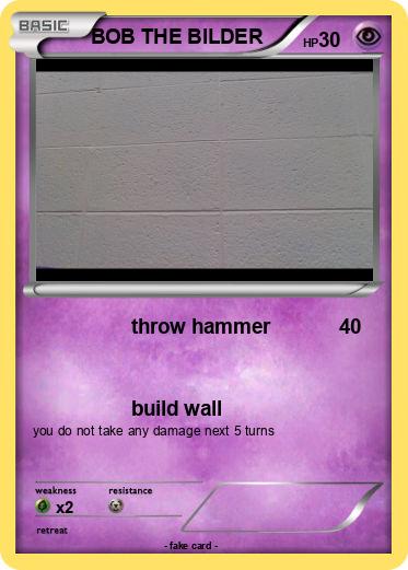 Pokemon BOB THE BILDER
