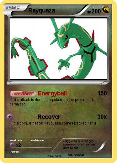 Pokemon Rayquaza