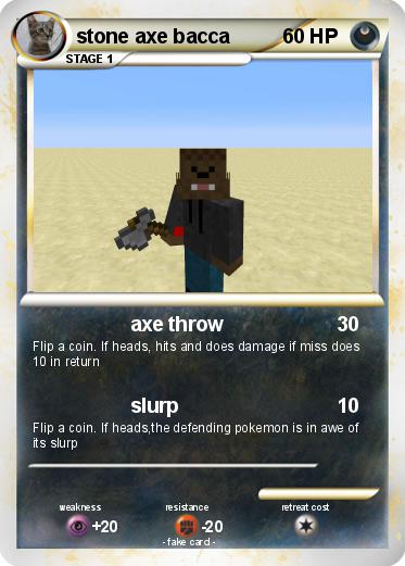 Pokemon stone axe bacca