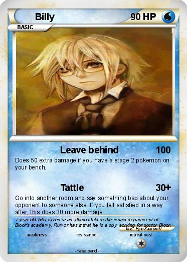 Pokemon Billy