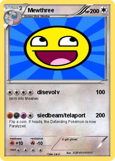 Pokemon Mewthree