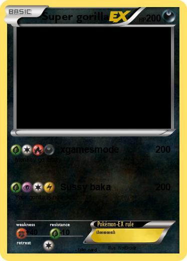 Pokemon Super gorilla
