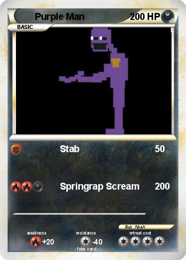Pokemon Purple Man