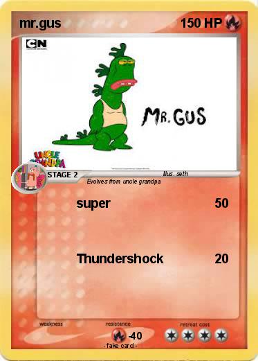 Pokemon mr.gus