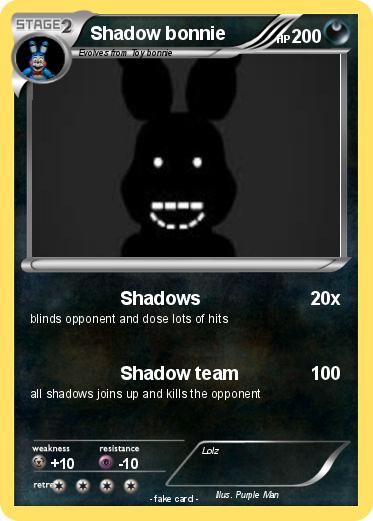 Pokemon Shadow bonnie