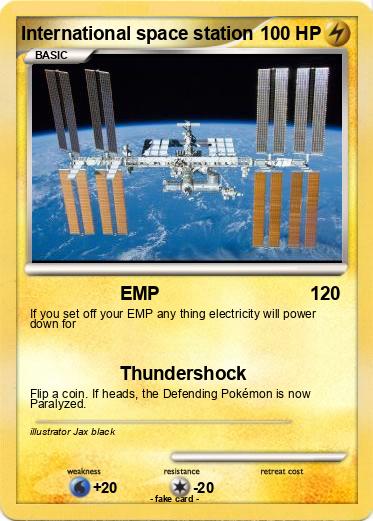 Pokemon International space station