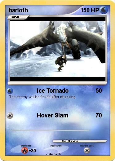 Pokemon barioth