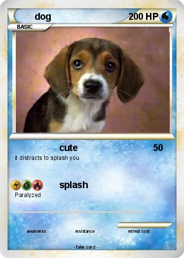 Pokemon dog