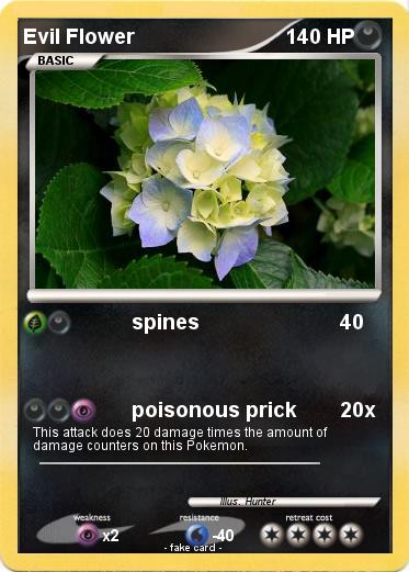 Pokemon Evil Flower