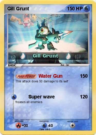 Pokemon Gill Grunt
