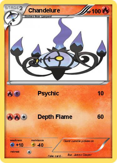 Pokemon Chandelure