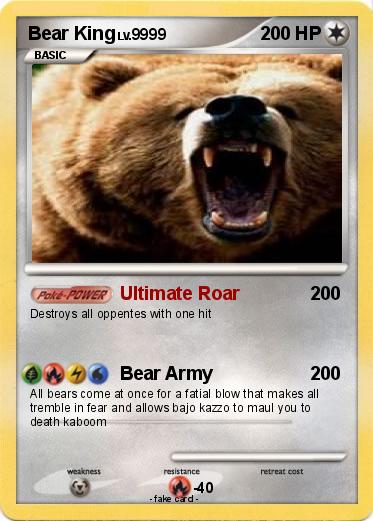 Pokemon Bear King