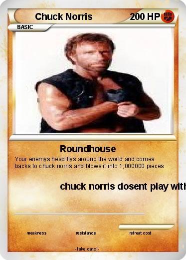 Pokemon Chuck Norris
