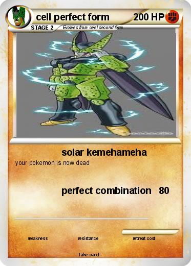 Pokemon cell perfect form