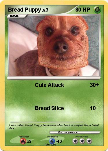 Pokemon Bread Puppy