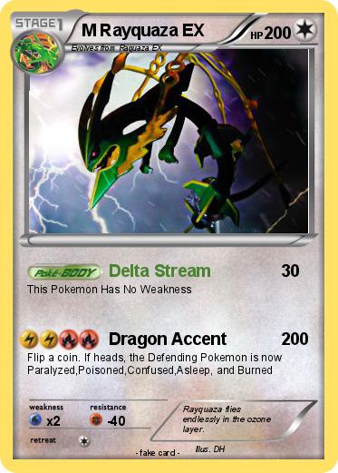 Pokemon M Rayquaza EX