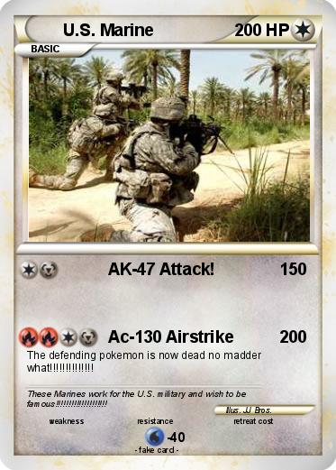 Pokemon U.S. Marine