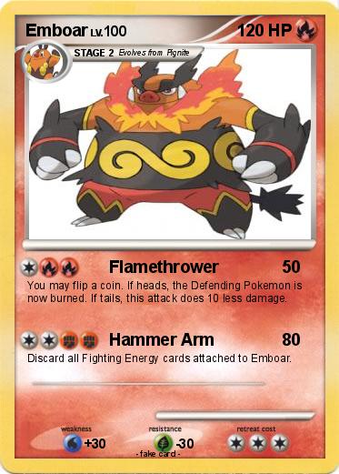 Pokemon Emboar