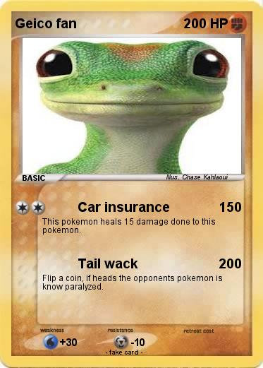 Pokemon Geico fan