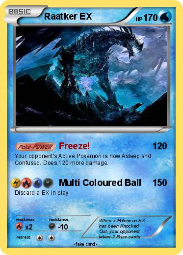 Pokemon Raatker EX
