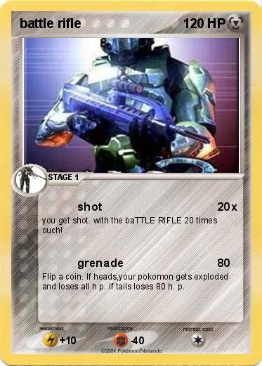 Pokemon battle rifle