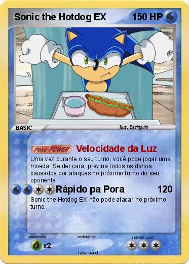 Pokemon Sonic the Hotdog EX