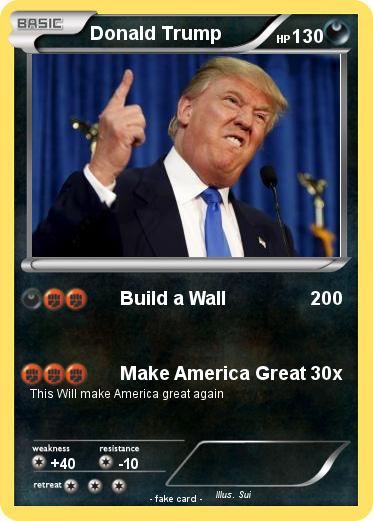 Pokemon Donald Trump