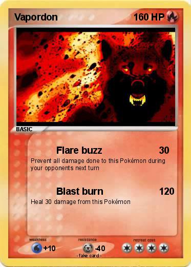 Pokemon Vapordon
