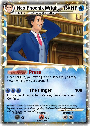 Pokemon Neo Phoenix Wright