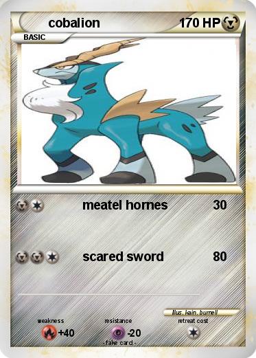 Pokemon cobalion