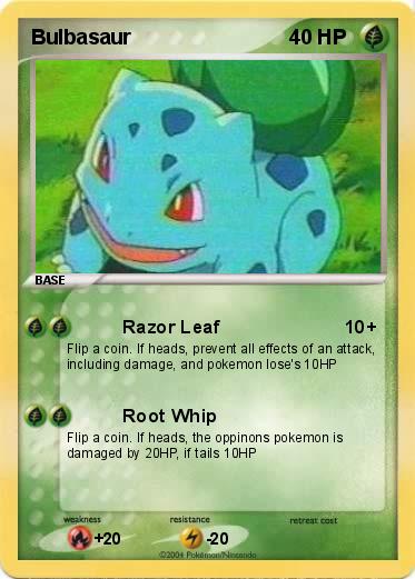 Pokemon Bulbasaur