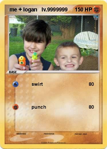 Pokemon  me + logan   lv.9999999
