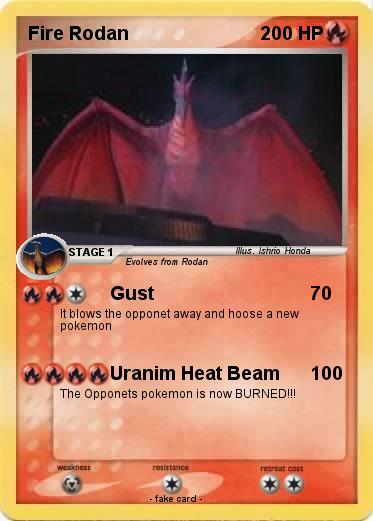 Pokemon Fire Rodan