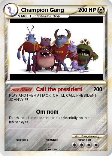 Pokemon Champion Gang