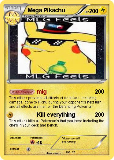 Pokemon Mega Pikachu