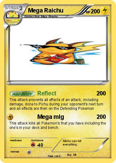 Pokemon Mega Raichu