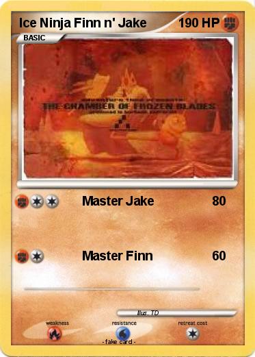 Pokemon Ice Ninja Finn n' Jake