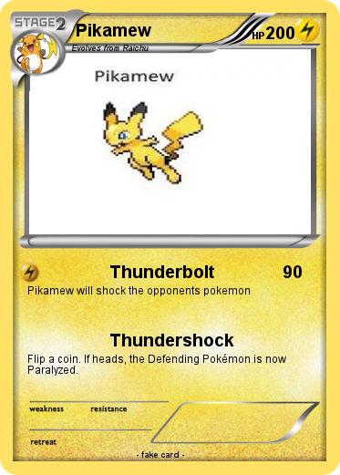 Pokemon Pikamew