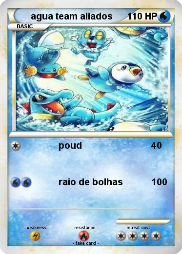 Pokemon agua team aliados