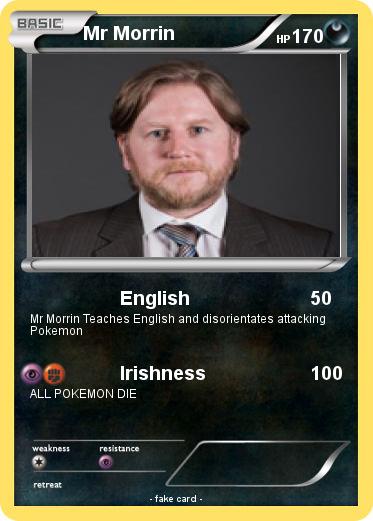 Pokemon Mr Morrin