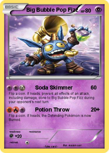 Pokemon Big Bubble Pop Fizz