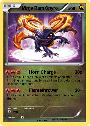 Pokemon Mega Ram Spyro