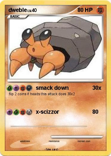 Pokemon dweble