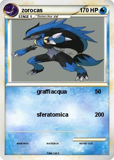 Pokemon zorocas